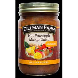 Picture of Dillman Farm 711 13 oz Hot Pineapple Mango Salsa - Pack of 6