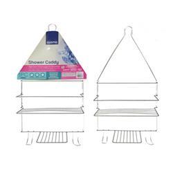 Familymaid 21063 19 x 9.5 x 3 in. 200 g Shower Caddy, White - Pack of 48 -  Family Maid