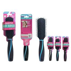 Picture of Family Maid 23431 2 x 9.25 in. Hair Brush&#44; Pink&#44; Blue & White - Pack of 144