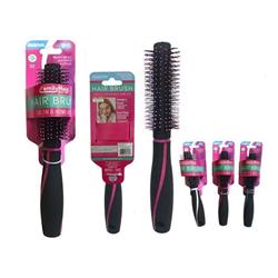 Picture of Family Maid 23432 1.75 in. dia. x 9 in. Hair Brush&#44; Pink&#44; Blue & White - Pack of 144