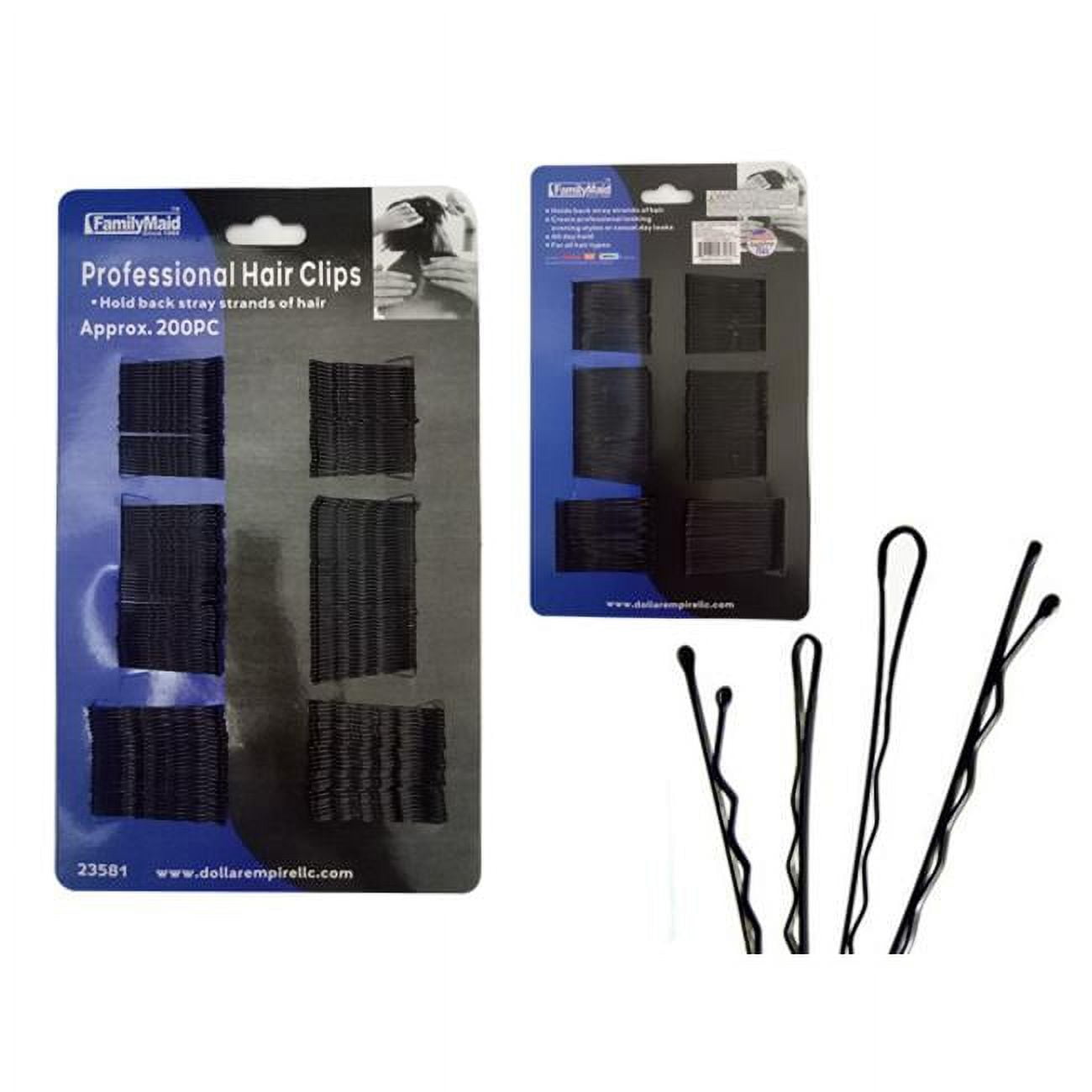 Picture of Family Maid 23581 150 x 1.75 in. &amp; 50 x 2.25 in. Hair Clip 23583 - 200 Piece  - Pack of  96