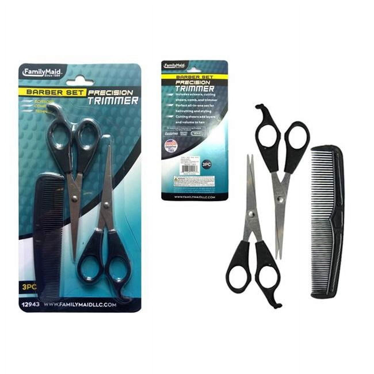 Picture of Familymaid 12943 6 in. Scissors Barber Set, 3 Piece - Pack of 96
