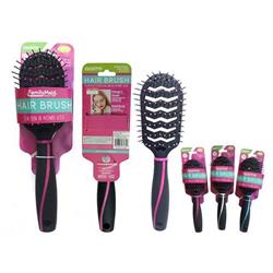 Picture of Family Maid 23430 2.5 x 9.5 in. Hair Brush&#44; Pink&#44; Blue & White - Pack of 144