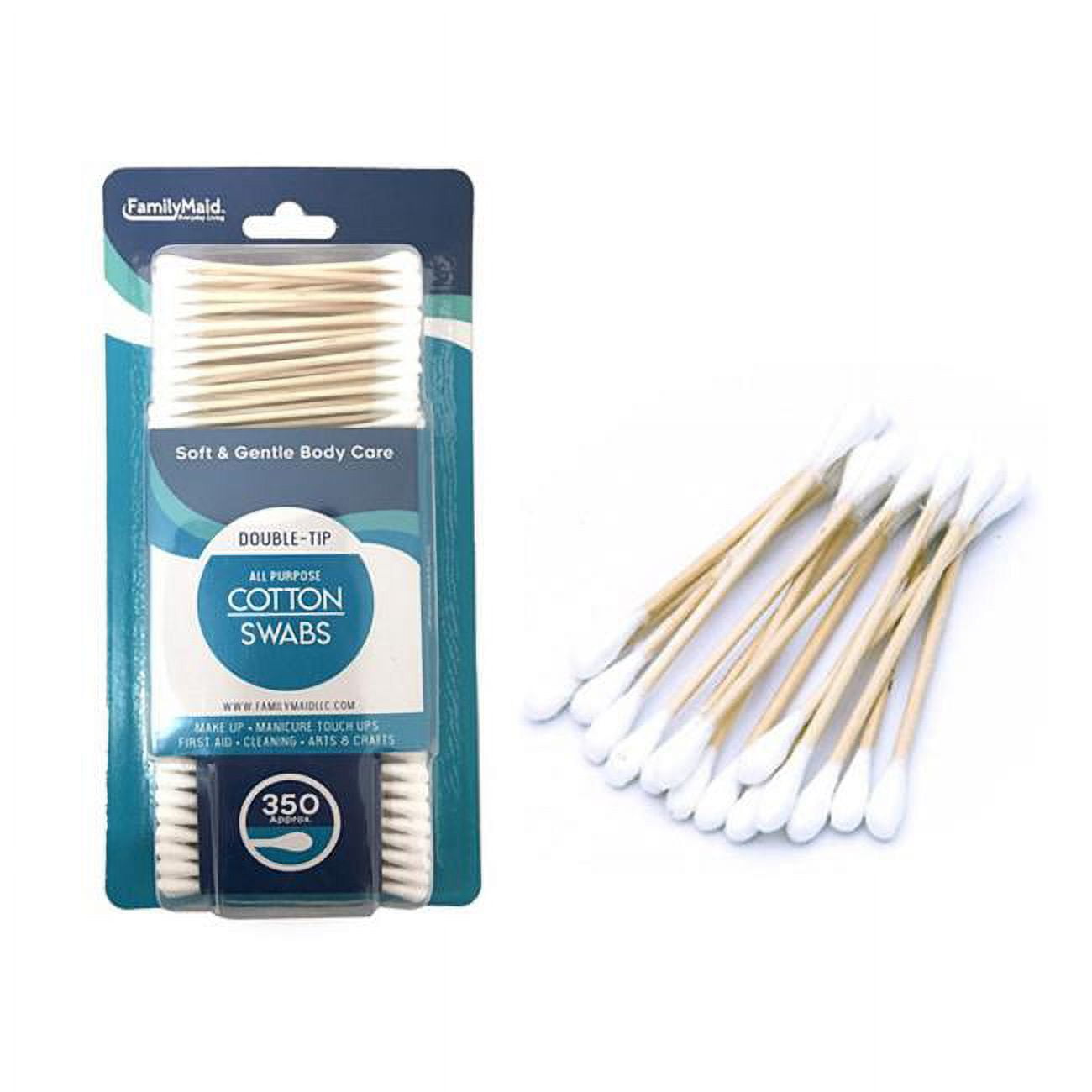 Picture of Family Maid 23751P Wooden Cotton Swab - 350 Piece - Pack of 72