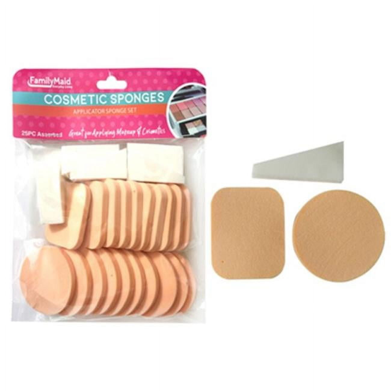 Picture of Family Maid 23765B 23765 V Cosmetic Sponge - 25 Piece - Pack of 96