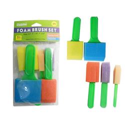 Picture of Familymaid 34118 6 in. Foam Brushes&#44; 5 Piece - Pack of 144