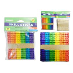 Picture of Familymaid 34138 4.52 x 0.39 in. Skill Groove Stick&#44; 2 Assorted Colors - 100 Piece - Pack of 144