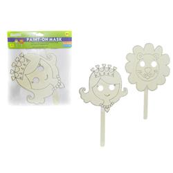Picture of Familymaid 34217 8.4 x 8.75 in. Princess&#44; 8.9 x 9.15 in. Wooden Mask with Stick - Pack of 96