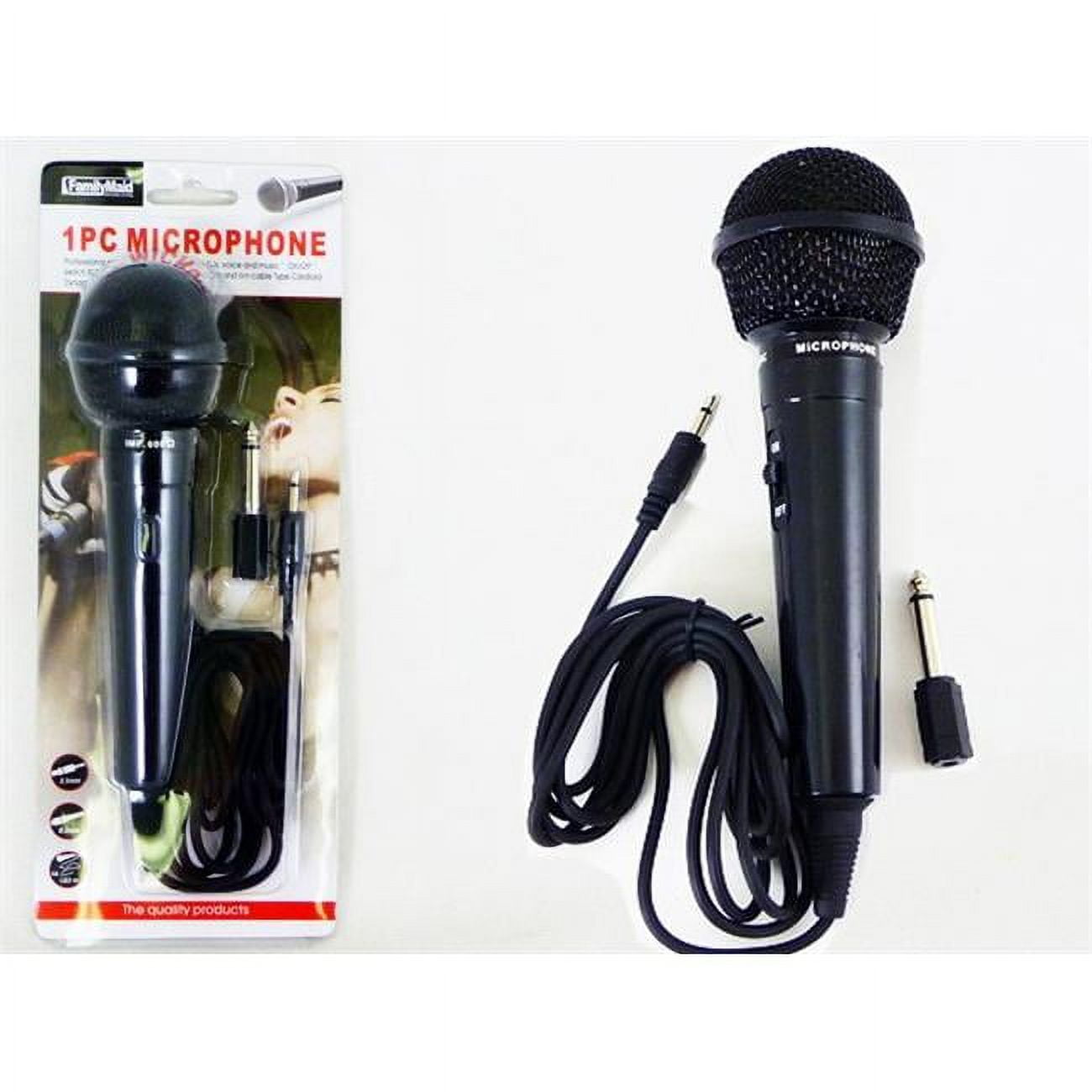 Picture of DDI 2353428 Microphone with 6.3mm Plug - Black Case of 96