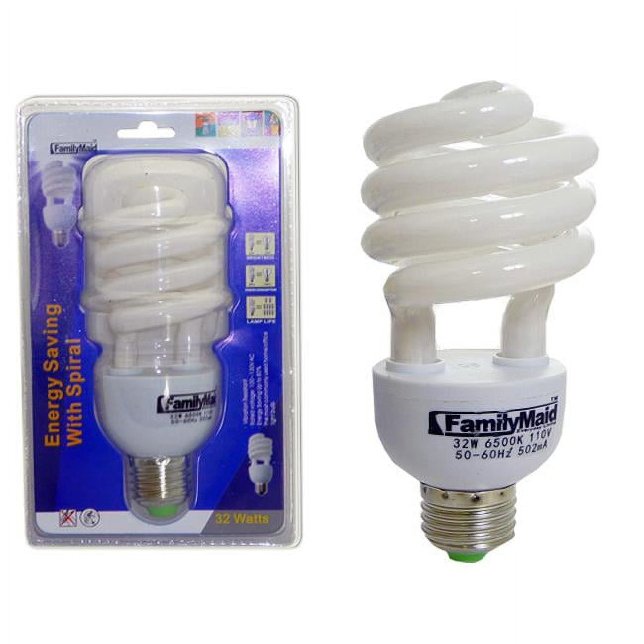 Picture of Familymaid 33683 32 watt Energy Saving Light with spiral - Pack of 72