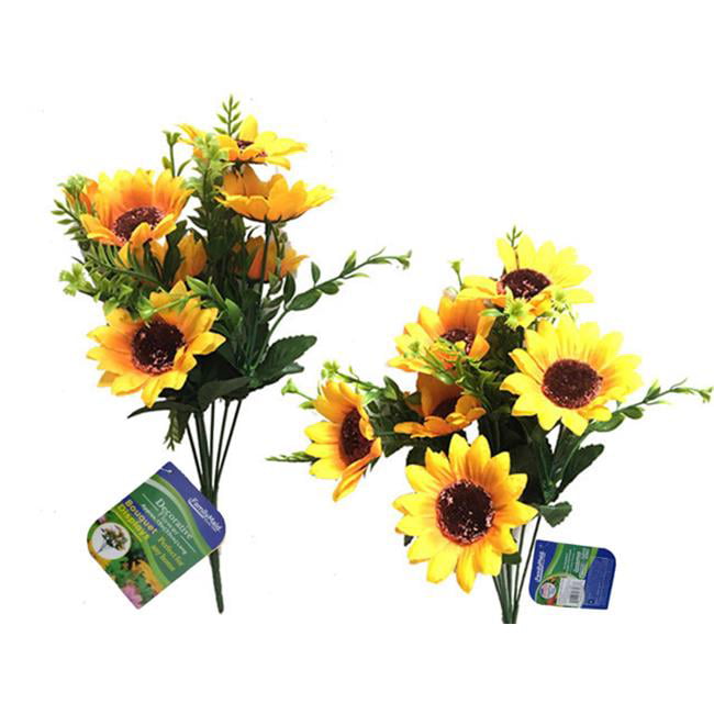 Picture of Familymaid 27488 33 cm 7 Head Sunflower, Yellow - Pack of 144