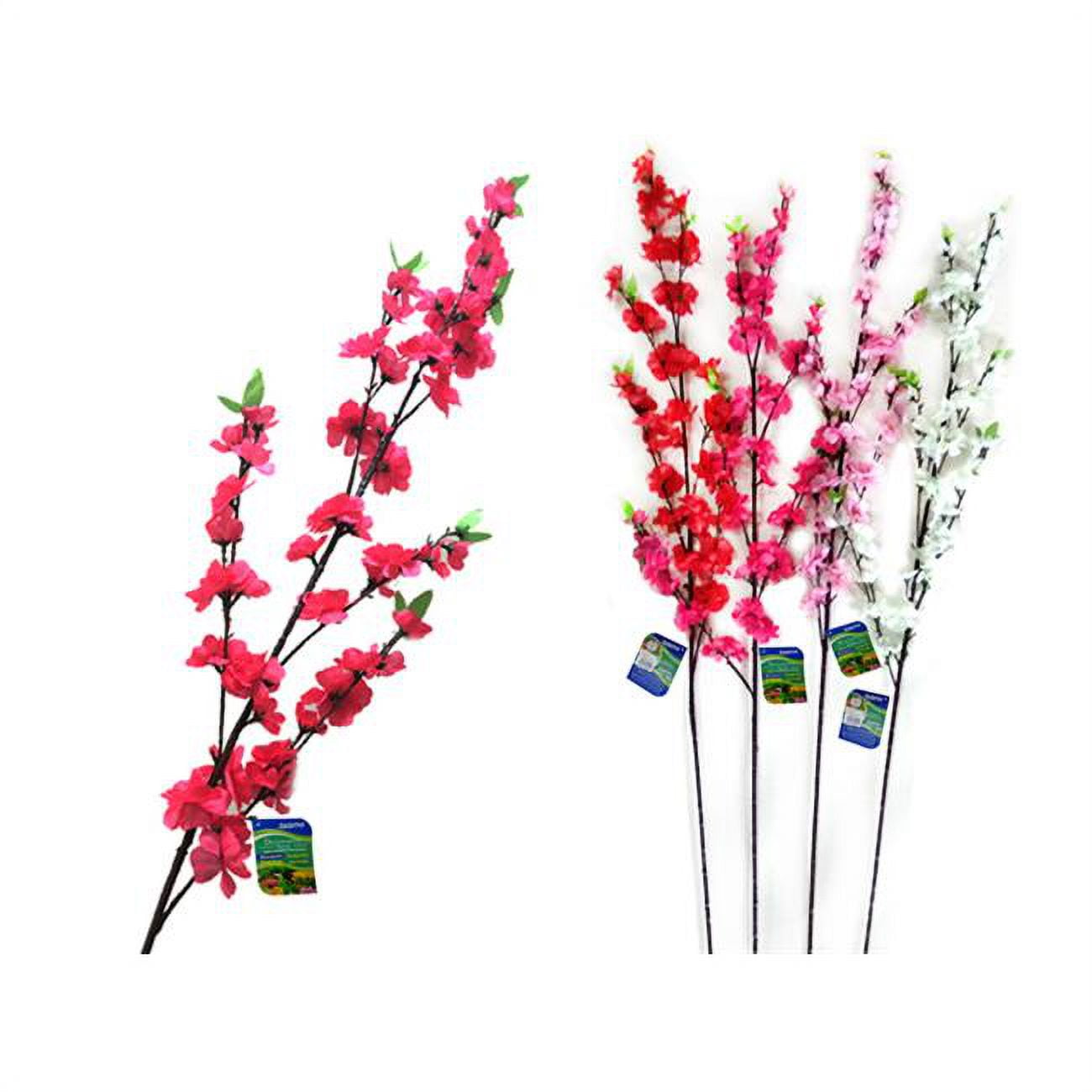 Picture of Family Maid 27095A 60 Head Cherry Blossom 126&#44; Red&#44; Pink & Hot Pink - Pack of 144