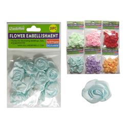 Picture of Familymaid 27477 Blue&#44; Pink & Red Green Purple Orange Flower Embellishment&#44; 20 Piece - Pack of 288