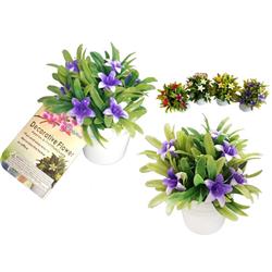 Picture of Family Maid 27491B 6 Head Lilies in Pot Decorative Flower - Pack of 72