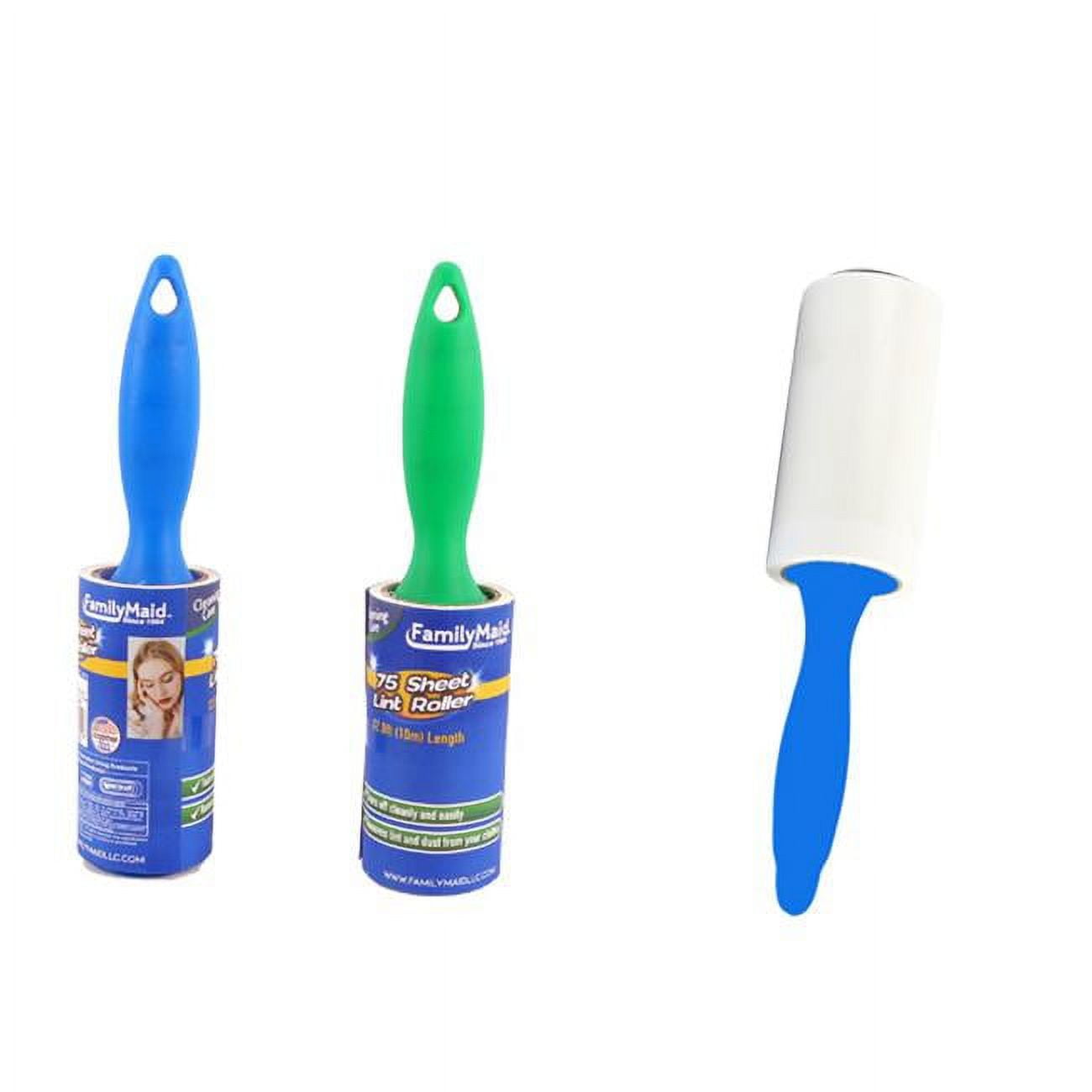Picture of Family Maid 23084B Lint Remover Reusable with Handle&#44; Blue & Green - 75 Sheet - Pack of 96