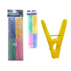 Picture of Family Maid 25117 Plastic Clothes Peg&#44; Yellow&#44; Green&#44; Pink & Blue - 72 Count- Pack of 72