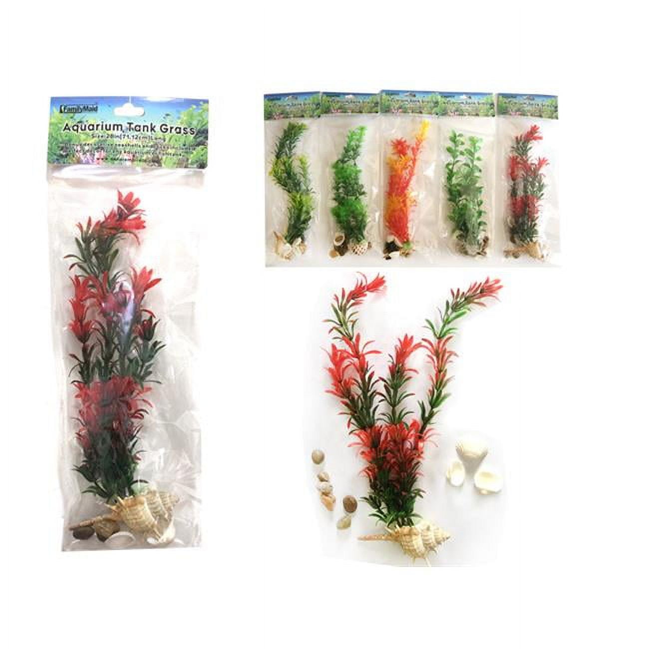 Picture of Familymaid 19105 11 in. Fish Tank Grass with Shells - Pack of 144
