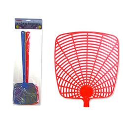 Picture of Familymaid 19545 17.25 in. Square Pink&#44; Blue & Red Yellow Fly Swatters&#44; 4 Piece - Pack of 144