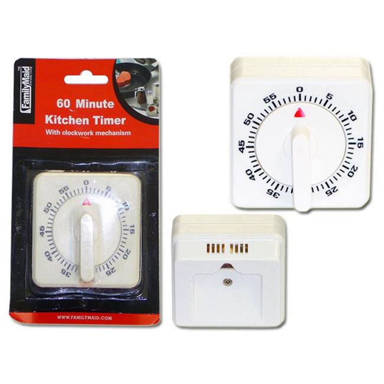 Picture of Familymaid 13070 2.6 in. & 4 x 6.7 in. Kitchen Timer&#44; Black - Pack of 72