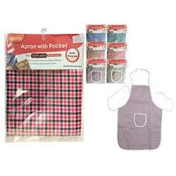 Picture of Family Maid 13756P 19.7 x 28.7 in. Checkered Apron&#44; Assorted Color - Pack of 144