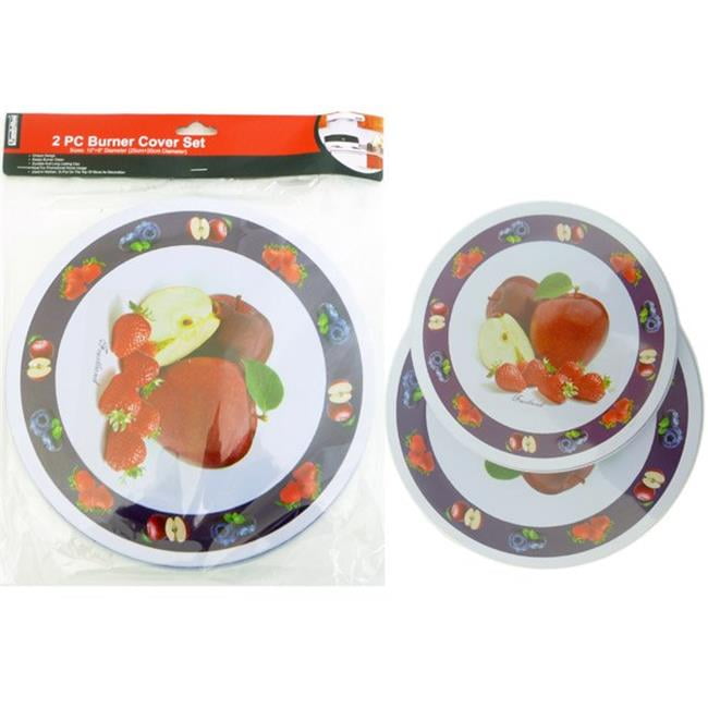 Picture of Family Maid 23651C 10 & 8.25 in. Assorted Fruit Burner Cover - 2 Piece - Pack of 96
