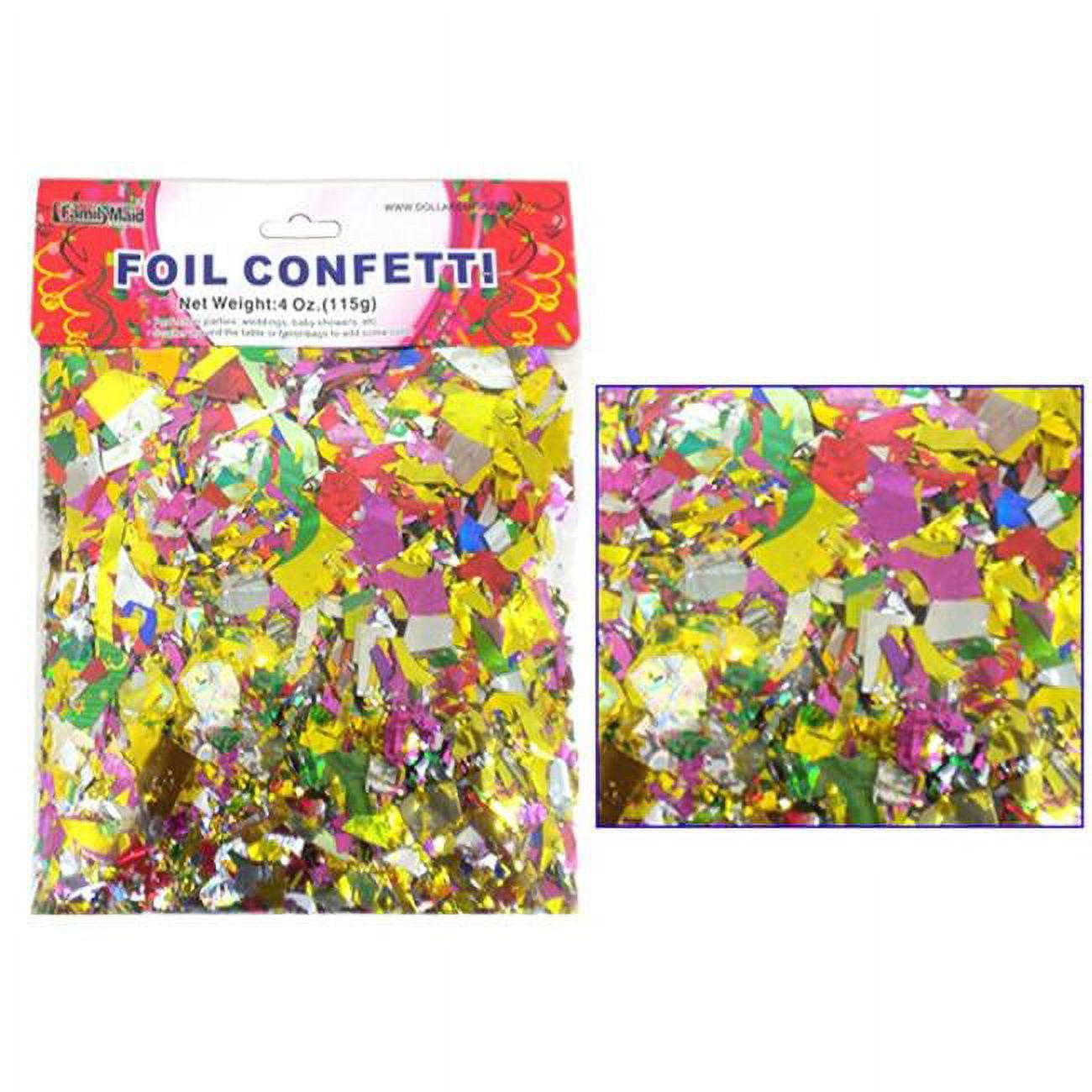 Picture of FamilyMaid 11016 115 g Confetti Foil Bag&#44; Pack of 144