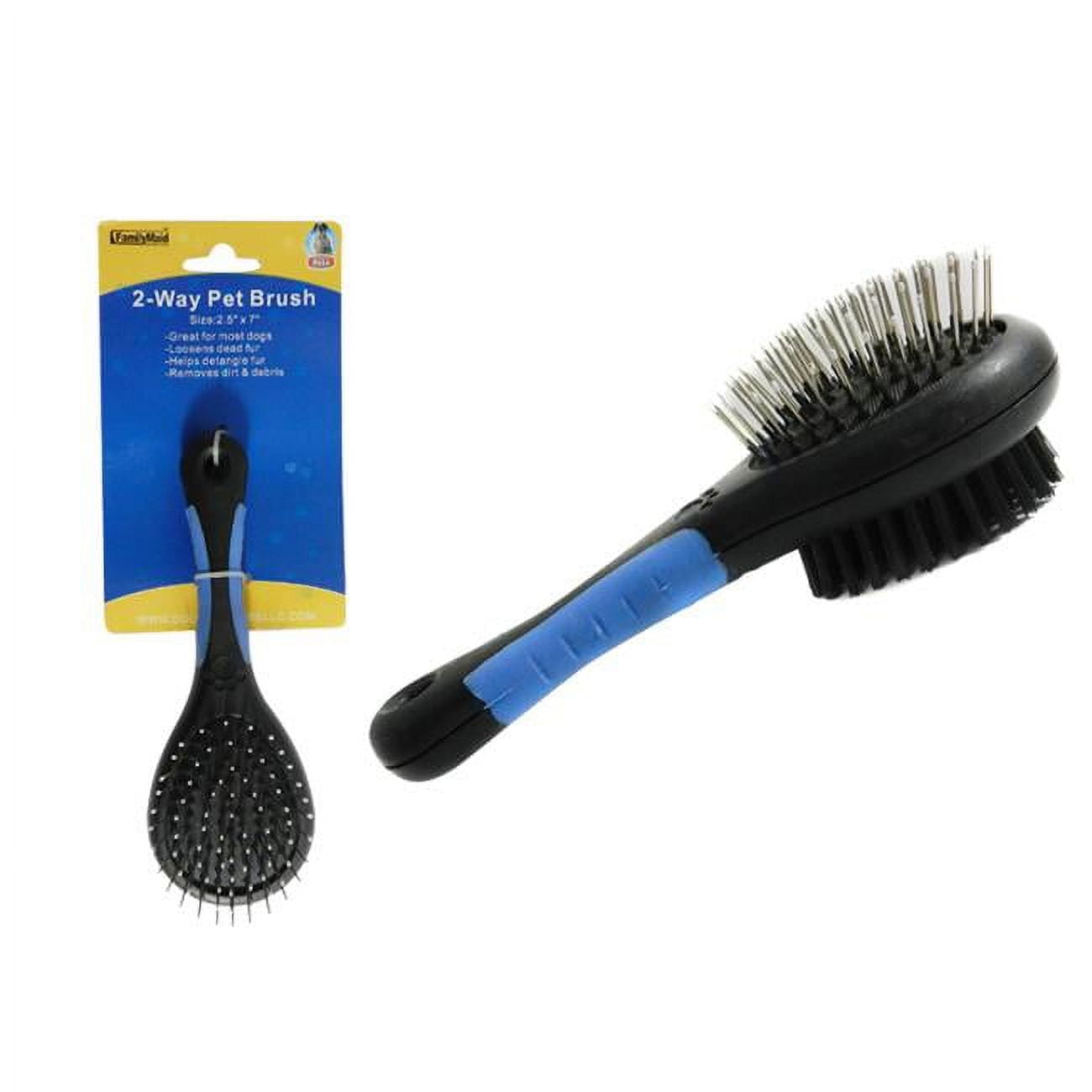 Picture of FamilyMaid 19226 2.5 x 7 in. 2-Way Pet Brush, Pack of 96