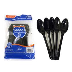 Picture of Family Maid 29972P Spoon&#44; Black - 36 Piece - Pack of 48
