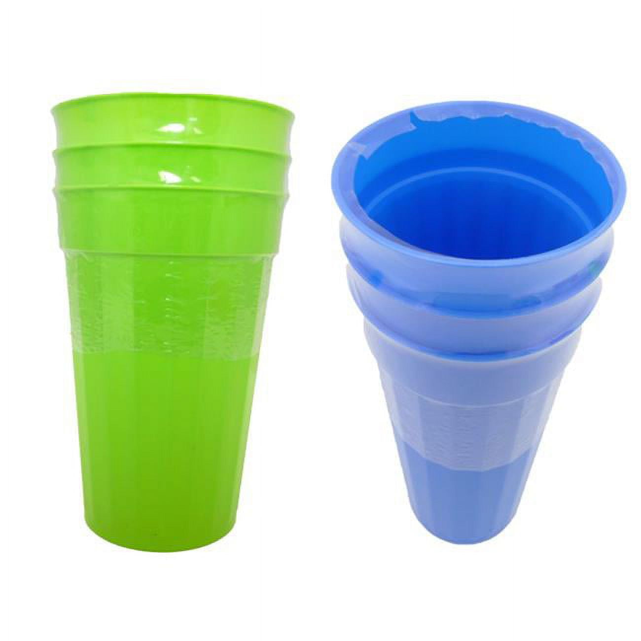 Picture of FamilyMaid 60162 3.9 dia. x 6.7 in. Assorted Color Plastic Tumbler&#44; 3 Piece - Pack of 96
