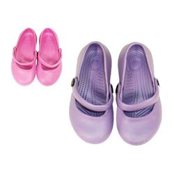 Picture of FamilyMaid 44024 Girls Slipper with Strap - Pink&#44; Hot Pink & Purple - Size 24-29 - Pack of 72