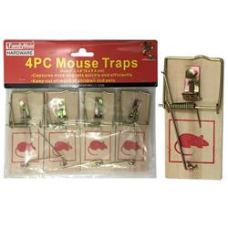 Picture of FamilyMaid 16067 1.75 x 3.9 in. Mouse Traps&#44; 4 Piece - Pack of 96