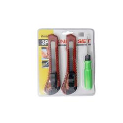 Picture of FamilyMaid 16200 Knife Set with Double Blister&#44; 3 Piece per Pack - Pack of 144