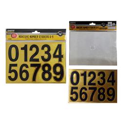 Picture of FamilyMaid 16932 3.75 in. Adhesive Number Stickers&#44; Black & Gold - Size 0-9