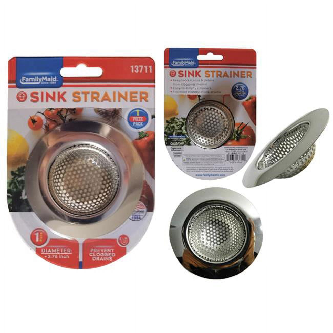 Picture of FamilyMaid 13711 2.83 in. Dia. Sink Strainer&#44; Stainess Steel