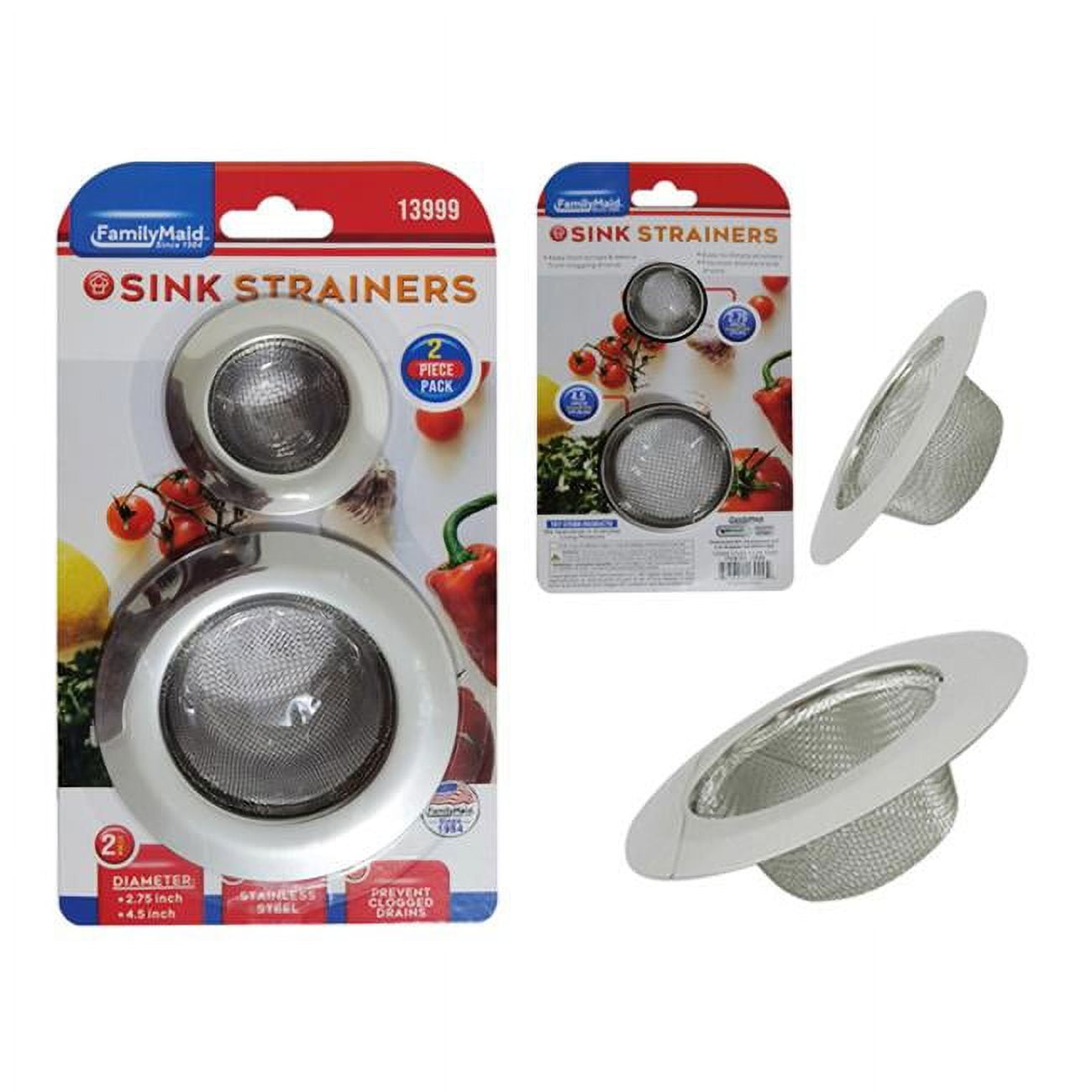 Picture of FamilyMaid 13999 2.75 - 4.5 in. Sink Strainers - 2 Piece