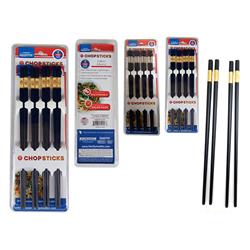 Picture of FamilyMaid 14157 24 cm Chopsticks&#44; Gold&#44; Silver & Assorted Color - 4 Pairs