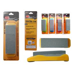 Picture of FamilyMaid 16956 1.5 x 5.75 in. Sharpening Stone with Holder&#44; 4 Assorted Color