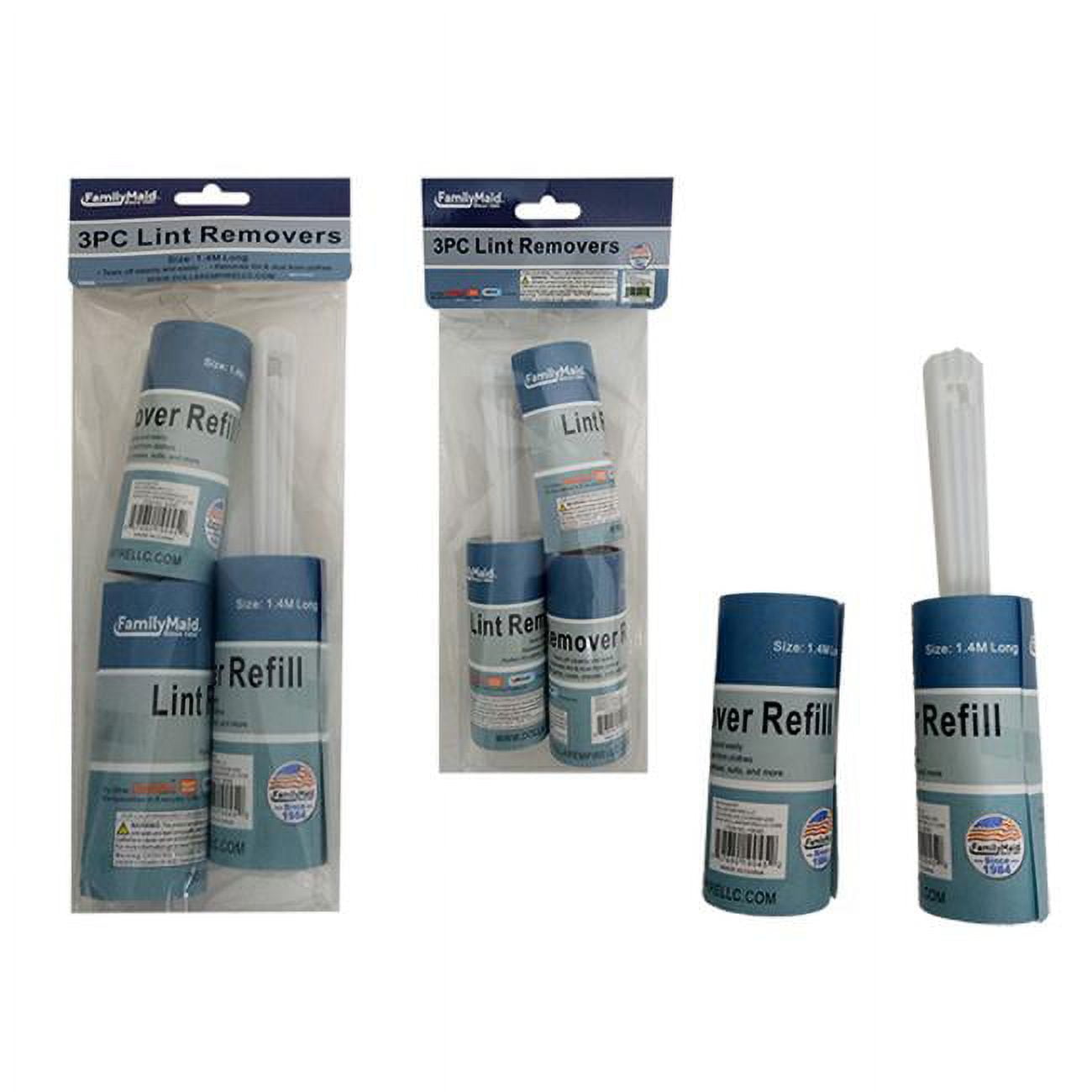 Picture of FamilyMaid 19045 1.4 m Lint Remover with Refill - 3 Piece