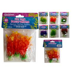 Picture of FamilyMaid 19111 Fish Tank Decoration&#44; Assorted Color - 3 Piece