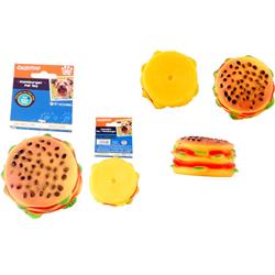 Picture of FamilyMaid 19344B 3.25 x 1.75 in. Hamburger Squeaky Pet Toy