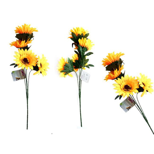 Picture of FamilyMaid 27643 60 x 16 cm 4 Head Sunflower