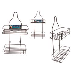 Picture of FamilyMaid 51545 19 x 10.2 x 45.27 in. Bath Shower Caddy&#44; Black