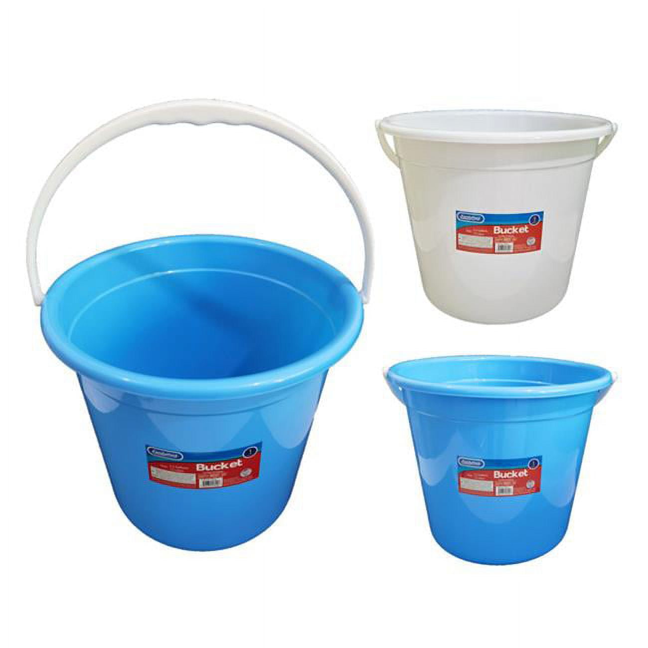 Picture of FamilyMaid 58040 12 Liter Bucket Plain&#44; Assorted Color
