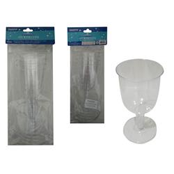 Familymaid 30223 2.5 in. Dia. x 4.25 in. Wine Cup - 4 Piece -  Family Maid