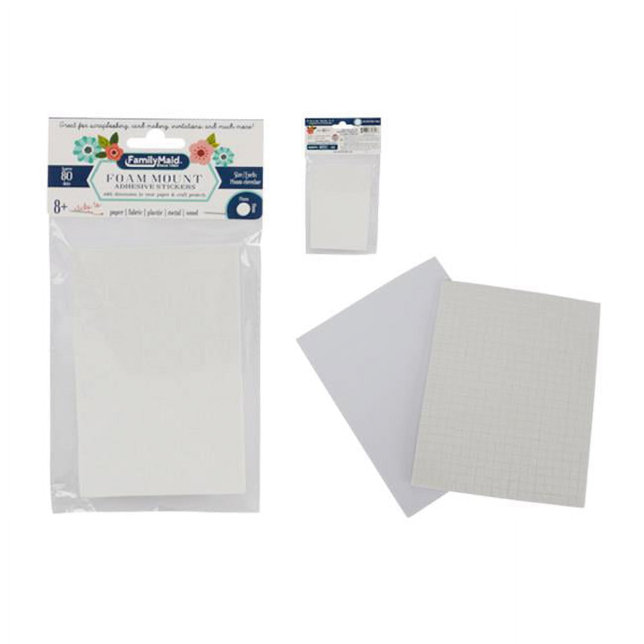Picture of Familymaid 34324 14 mm Pop Dot Adhesive Sticker with 2 Sheet - 80 Piece