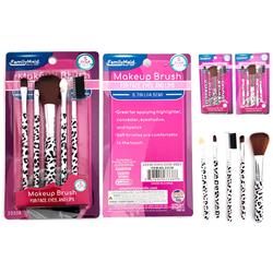 Familymaid 23338 5.7 in. 4 Designs Makeup Brush Set - 5 Piece -  Family Maid