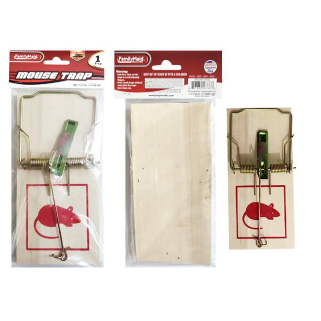 Picture of Familymaid 16333 7 x 3.26 in. V Wood Mouse & Rat Trap