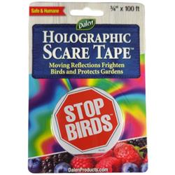 Picture of Dalen HST-100CN 0.75 in x 100 ft. Full Spectrum Ribbons for Frightening Birds Holographic Scare Tape