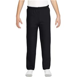 Picture of DDI 2129908 Youth Gildan Black Sweatpants - Size Medium Case of 12