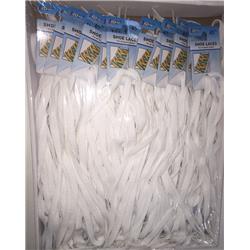 Picture of DDI 2131984 54&quot; White Shoelaces Case of 72